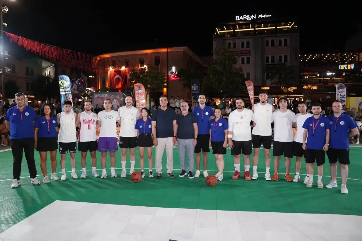 Giresun Sokak Basketbol Turnuvası başladı