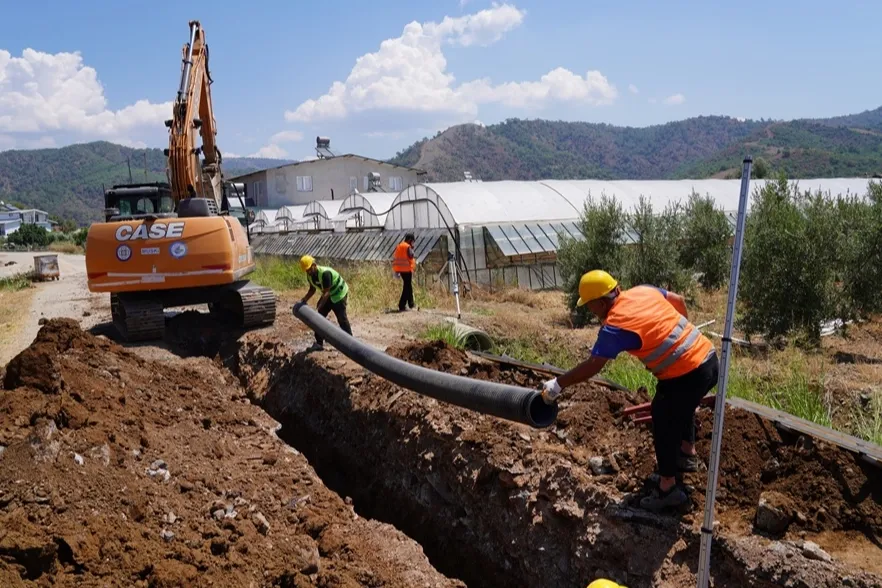 Muğla Fethiye Karagedik'in altyapısına yeni yatırım