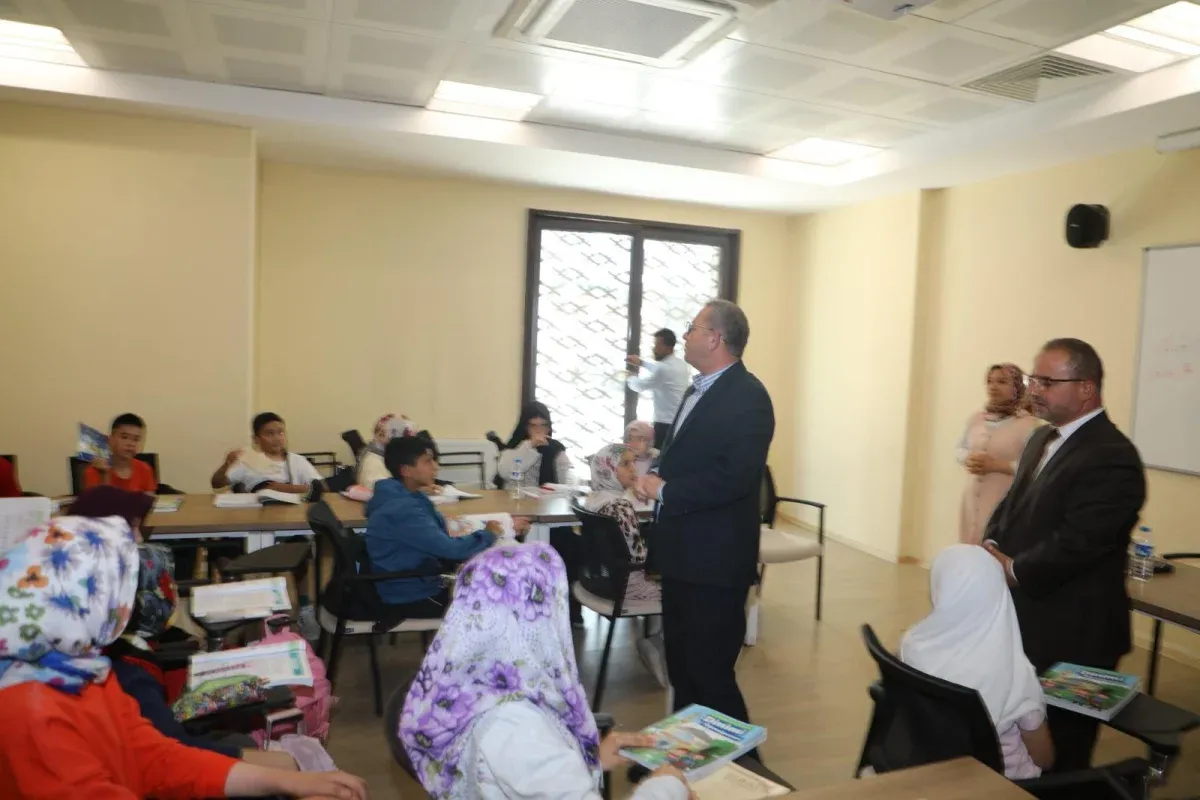 Kars Valisi Ziya Polat, Yaz Kur'an kursu öğrencileriyle buluştu