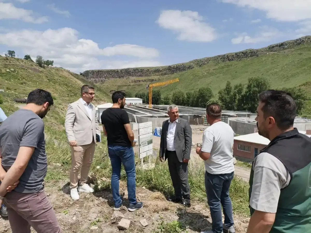 DSİ 24. Bölge Müdürü Serdar Kotan, Kars'taki dev projeleri yerinde inceledi