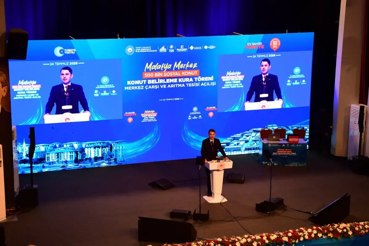 Bakan Murat Kurum: "Malatya'yı nakış gibi işledik"