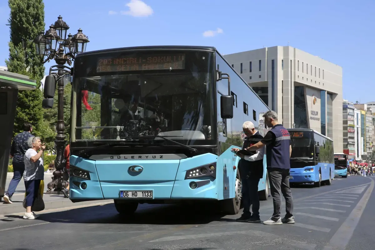 EGO'dan toplu taşımada klima ve hizmet denetimi
