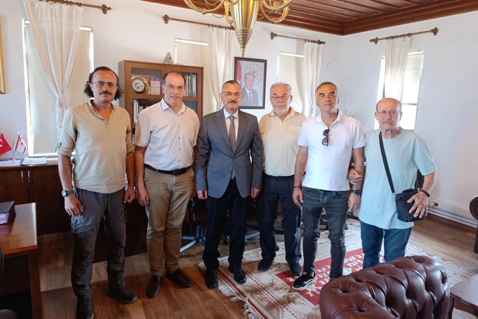 Mudanya’ya atanan yeni Kaymakam Enver Yılmaz göreve başladı