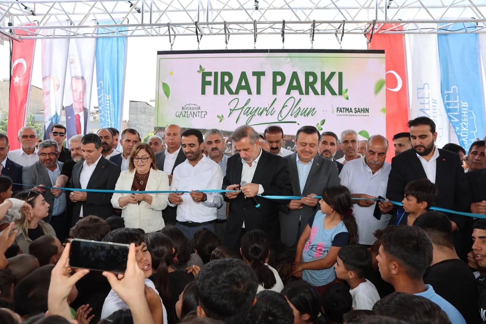Gaziantep Fırat'a 'hayat' geldi