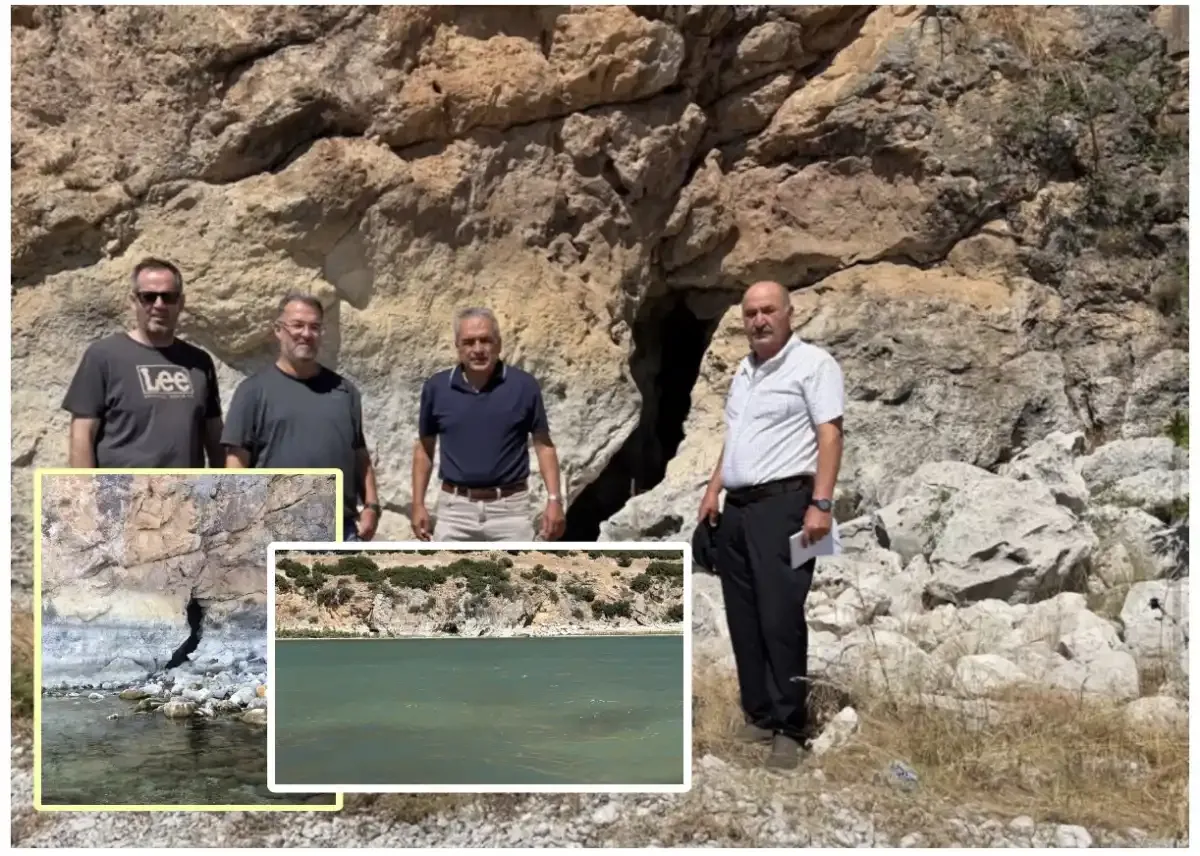 Isparta Eğirdir Gölü'nde düden alarmı
