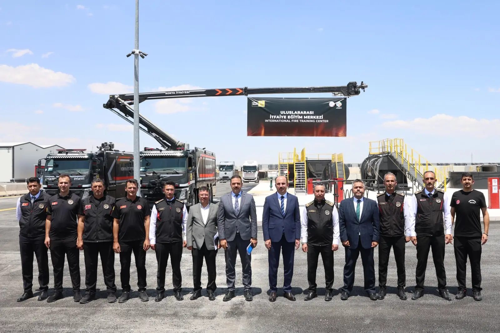 Konya Büyükşehir İtfaiyesi, JOIFF akreditasyonu aldı