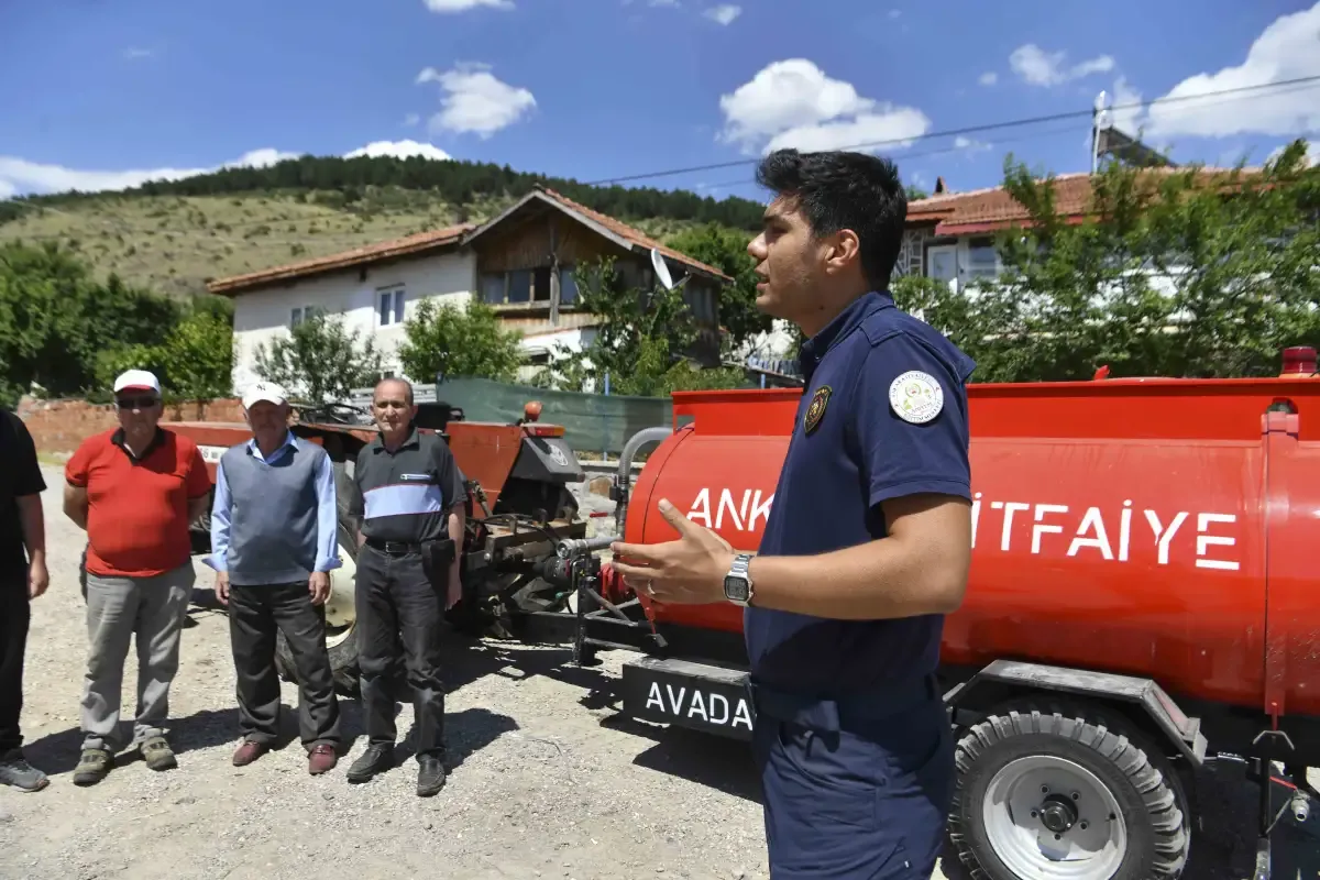 ABB'den kırsala 80 yeni yangın tankeri: 746 mahalleye ulaşıldı