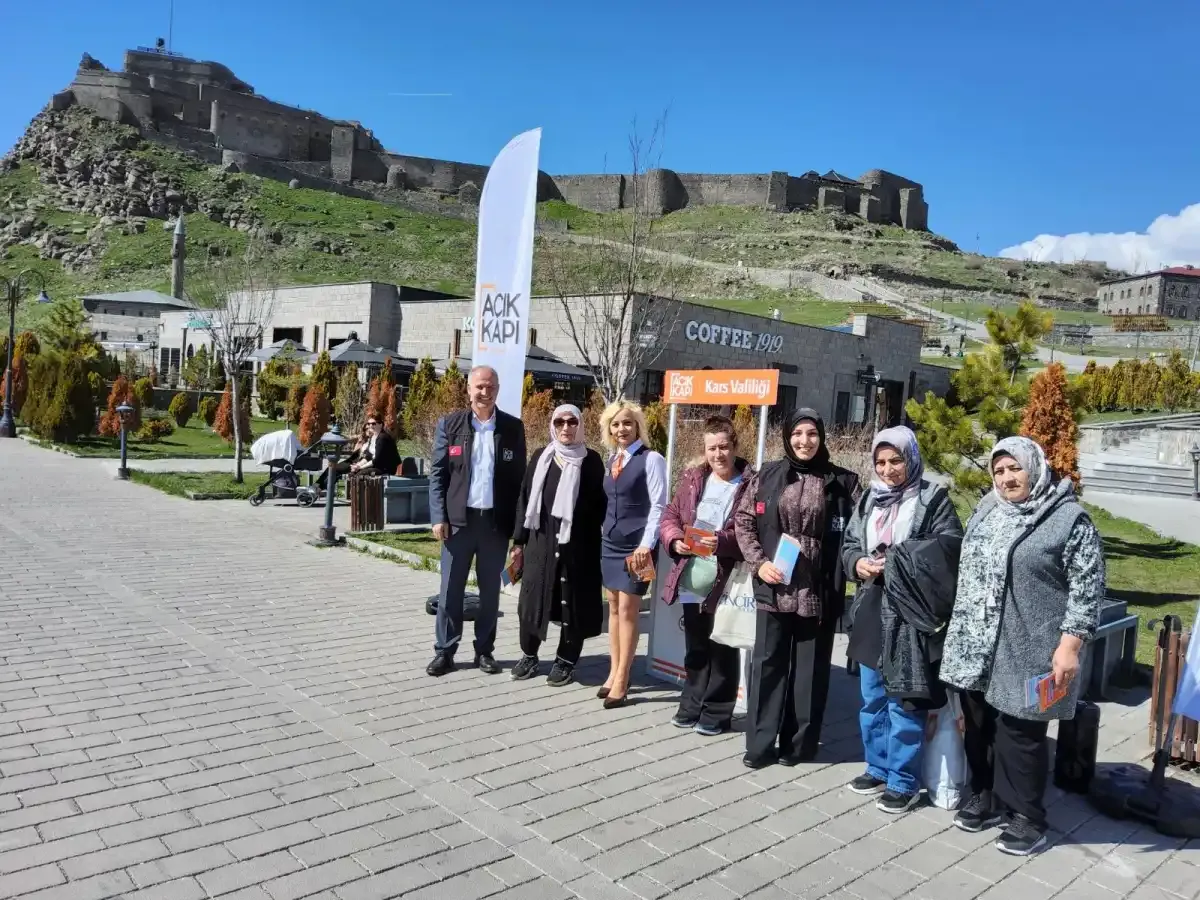 Kars'ta kadına yönelik şiddetle mücadele çalışmaları aralıksız sürüyor