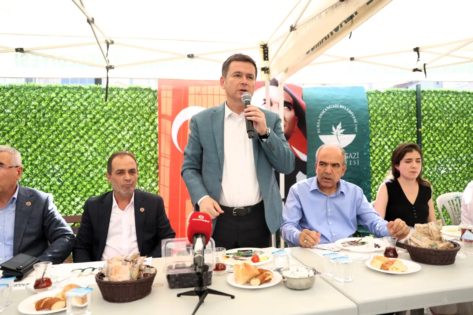 Bursa Osmangazi’de mahalle buluşmaları devam ediyor