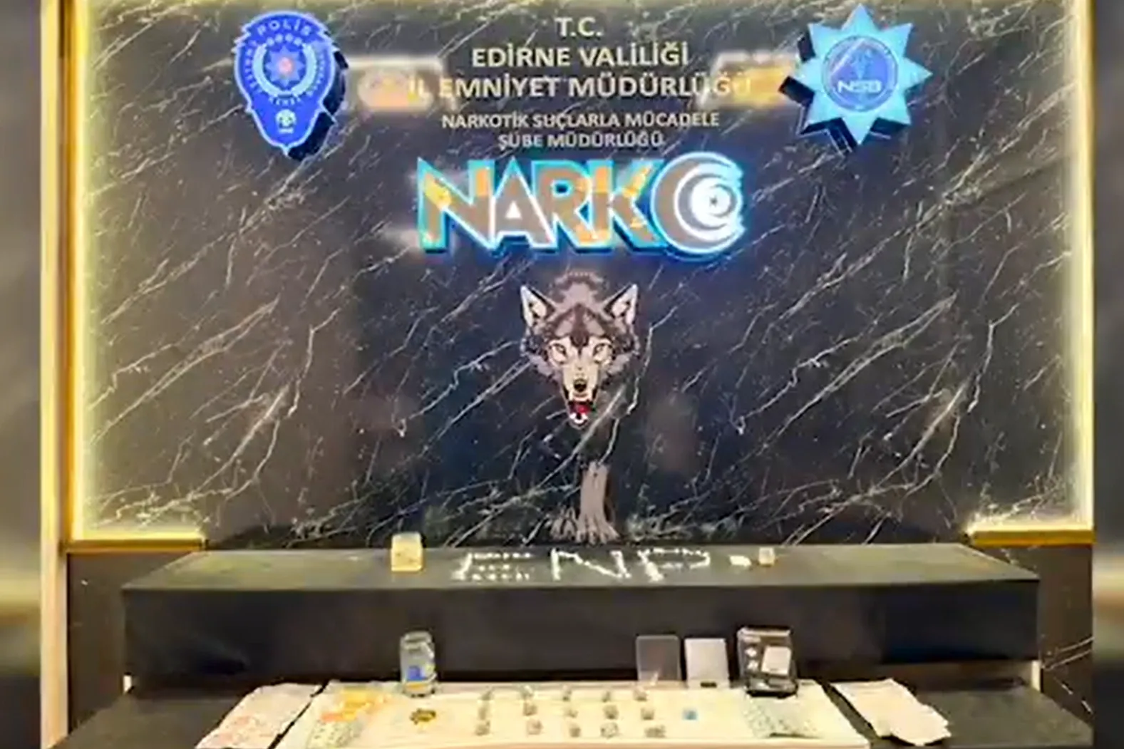 Edirne'de kokain ve skunk ele geçirildi