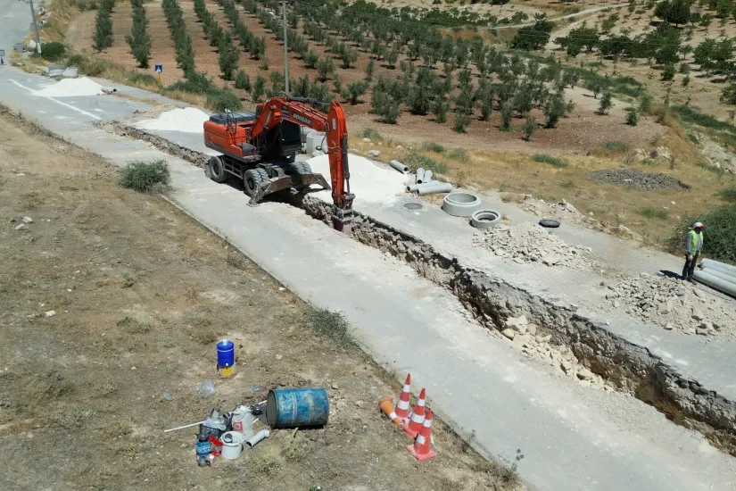 ŞUSKİ’den Bozova’ya güçlü kanalizasyon yatırımı