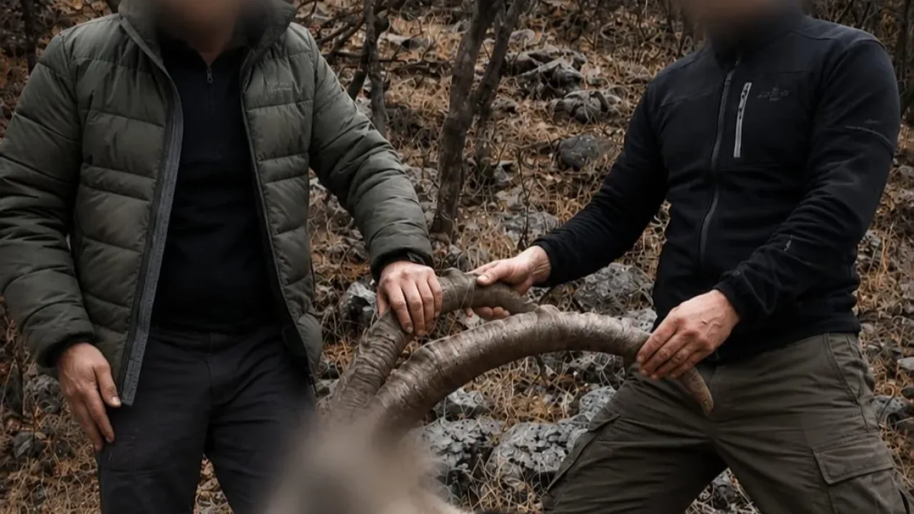 6 yıl önceki kaçak avın failleri tespit edildi! 5 yaban keçisi