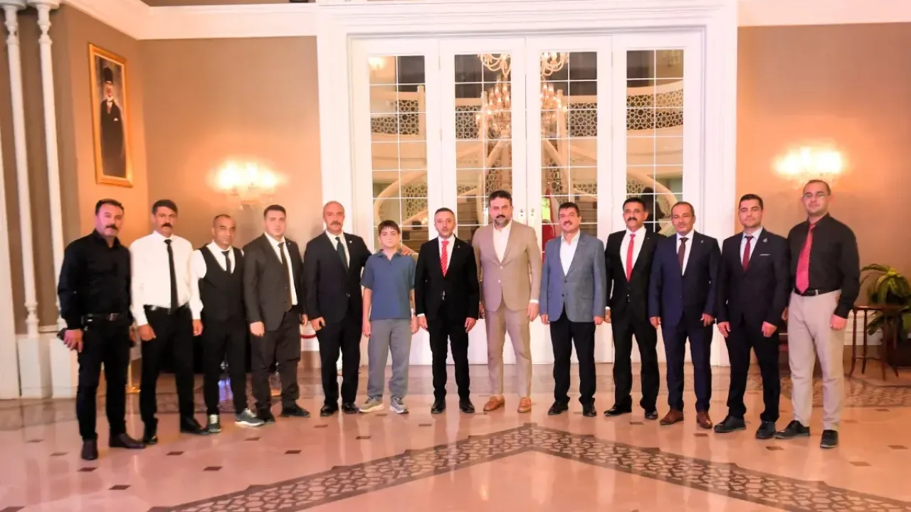 AKK Başkanı Halil İbrahim Yılmaz Sivas Alperen Ocakları heyetini