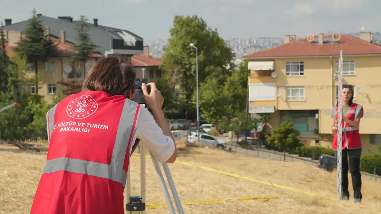 Ankara'da 2800 yıllık Frig Tümülüsü ilk kez kazılıyor