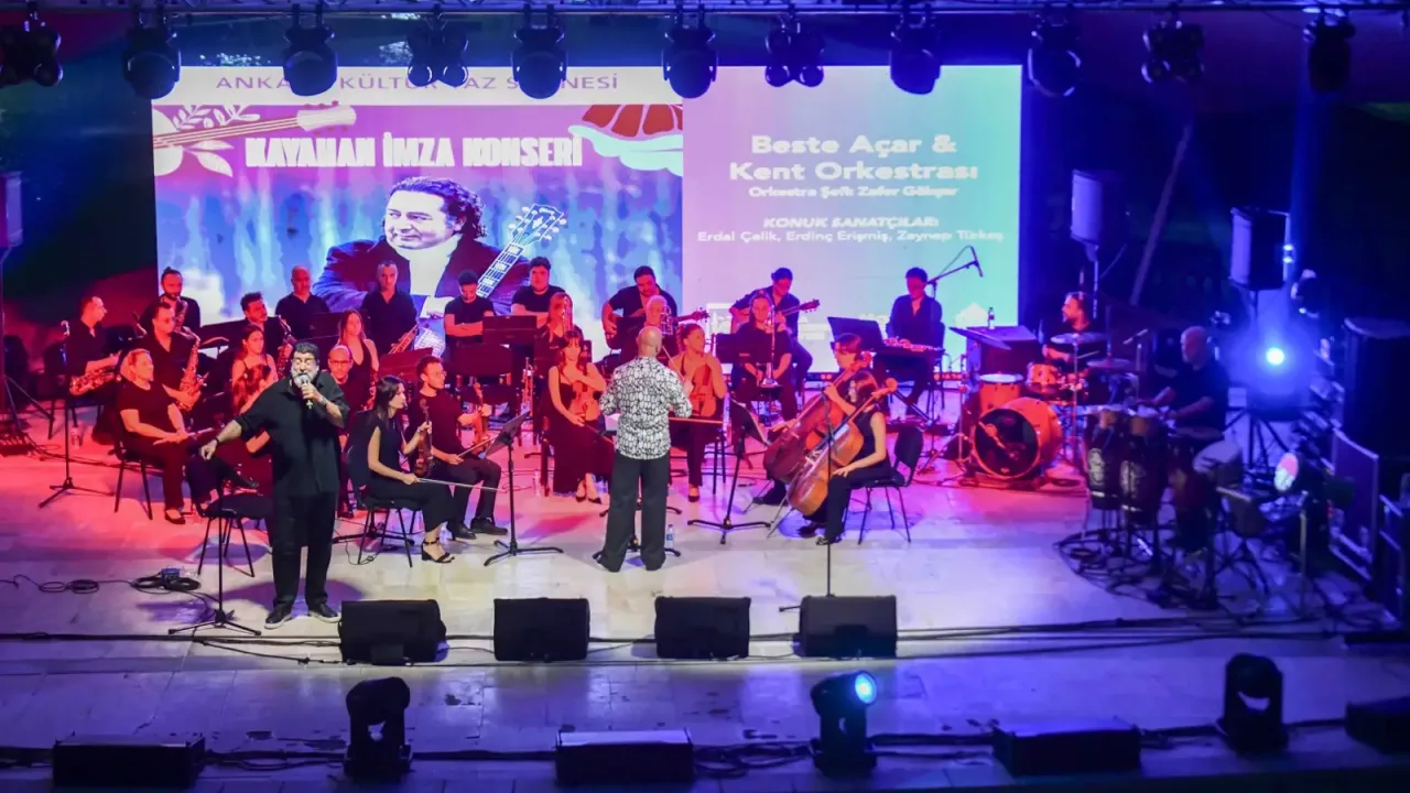 Ankara'da Kayahan Anıldı