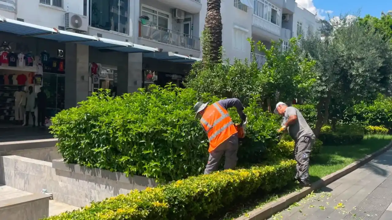 Antalya Büyükşehir’den Kemer’e çevre düzenleme