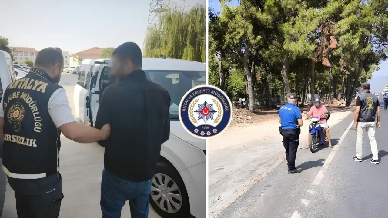 Antalya'da 275 Kişi Tutuklandı