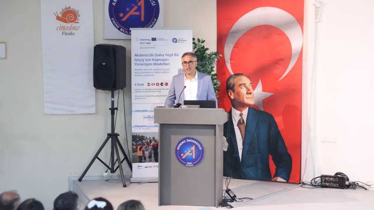 Antalya'da 'Yeşil Geçiş İçin Ortak Akıl Çalıştayı' düzenlendi