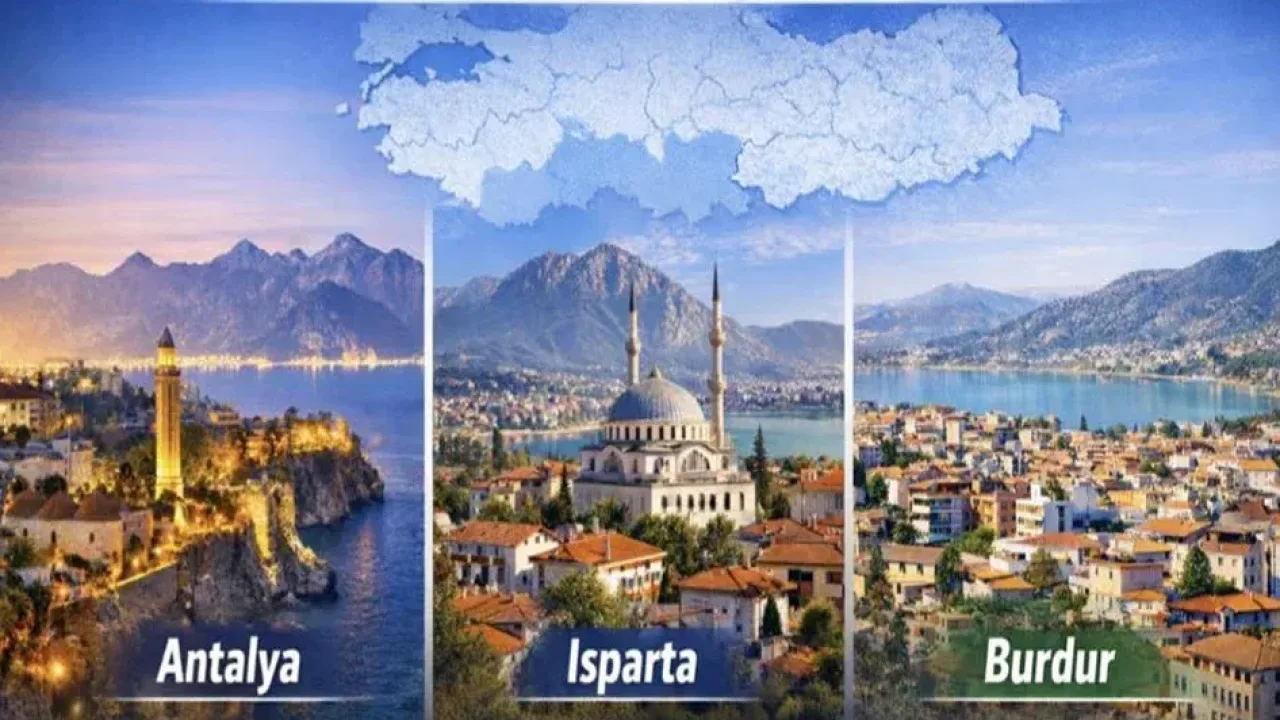 Antalya, Isparta ve Burdur'dan Türkiye ekonomisine katkı