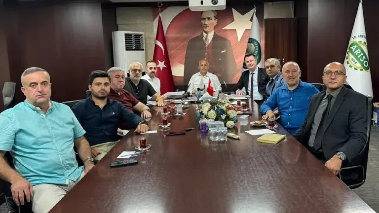 Ardanuç Cezaevi Heyeti Artvin Ticaret Borsası'nı Ziyaret Etti