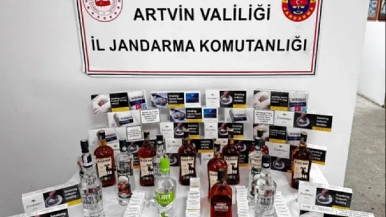 Artvin'de kaçakçılıkla mücadelede 10 gözaltı!