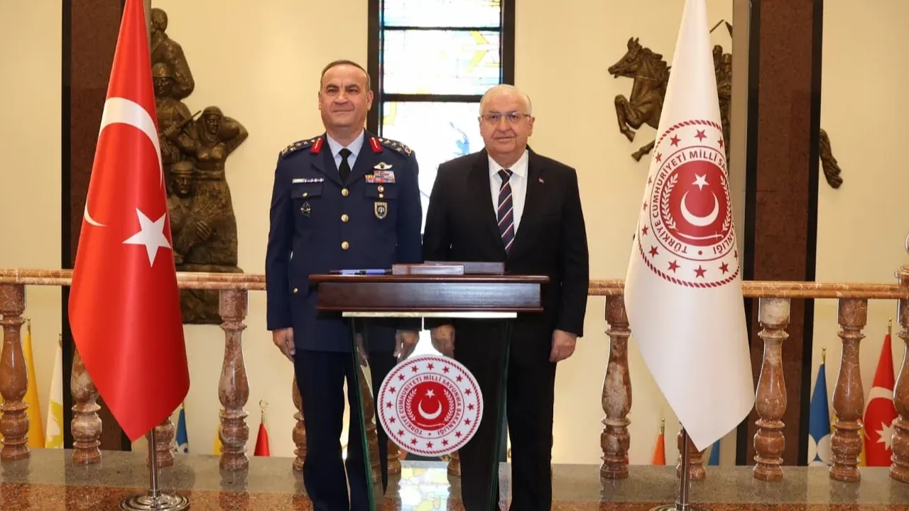 Bakan Güler, yeni Hava Kuvvetleri Komutanı Dalkıran’ı ağırladı