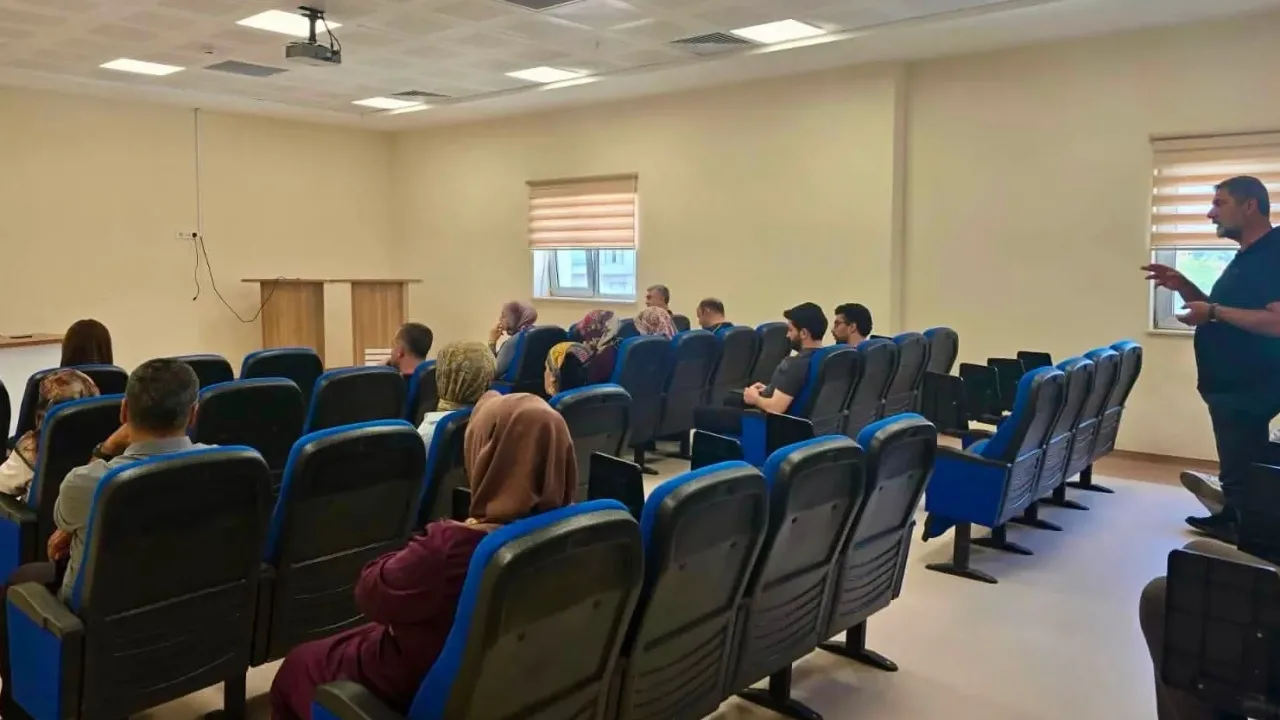 Sason Hastanesi'nde çalışanlar dinlendi
