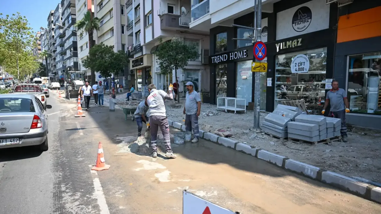 Bornova'da Mustafa Kemal Caddesi ikinci etaba başladı