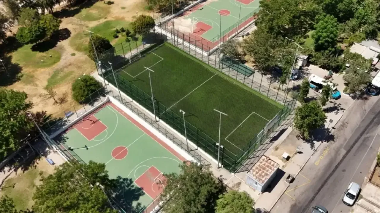 Bornova'da spor tesislerinde kapsamlı yenileme