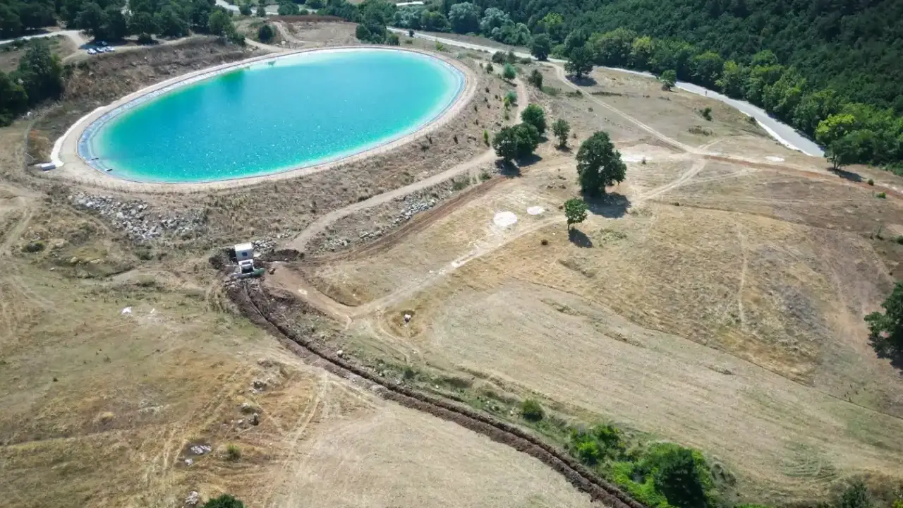 Bursa Gemlik’te sulama tesisi kısa sürede yüzde 80 tamamlandı