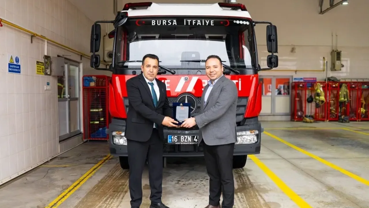 Bursa İtfaiyesi filosunu güçlendiriyor... 10 yeni araç göreve