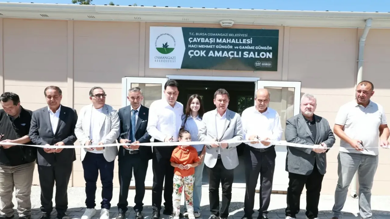 Çaybaşı'na çok amaçlı salon kazandırıldı