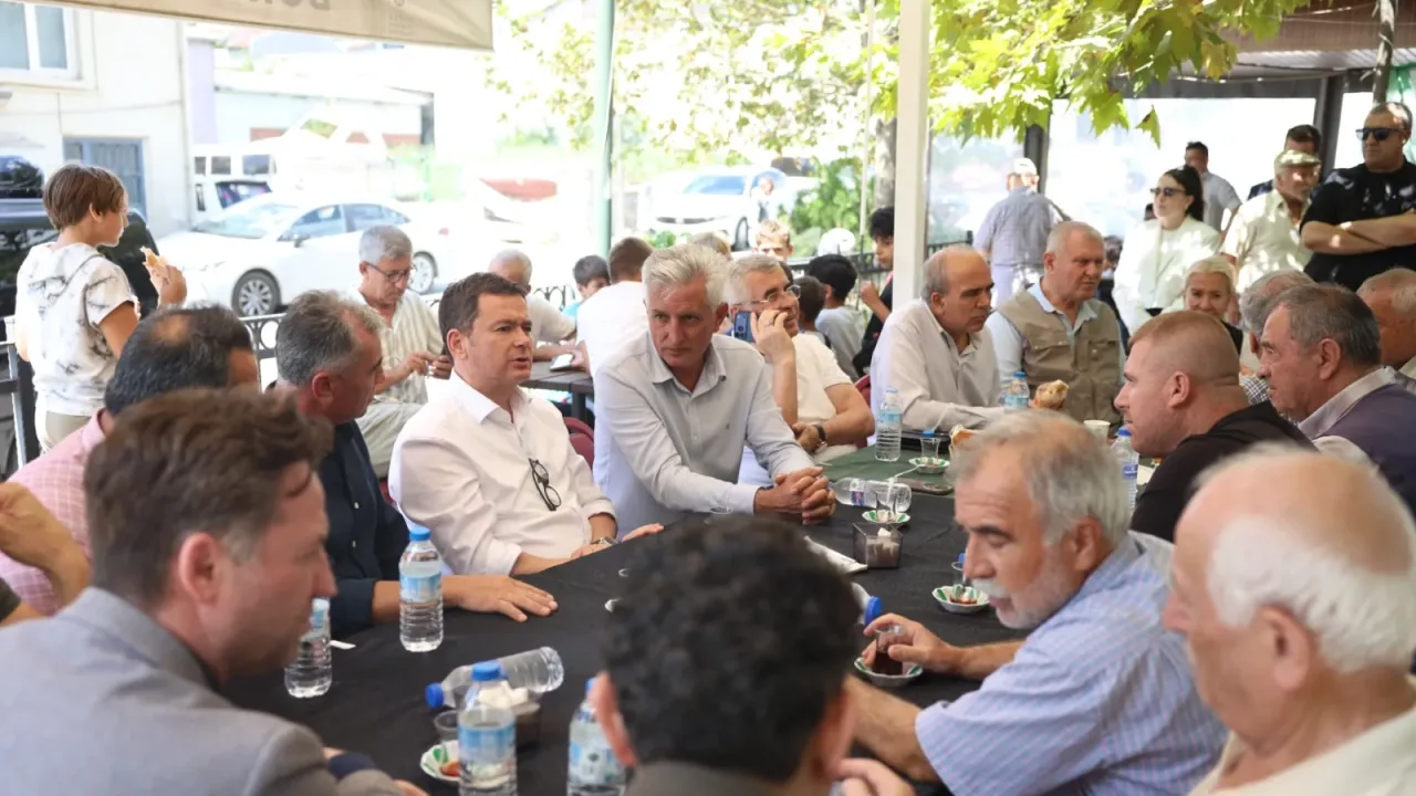 Bursa Osmangazi'de Başkan Aydın sorunları yerinde dinliyor
