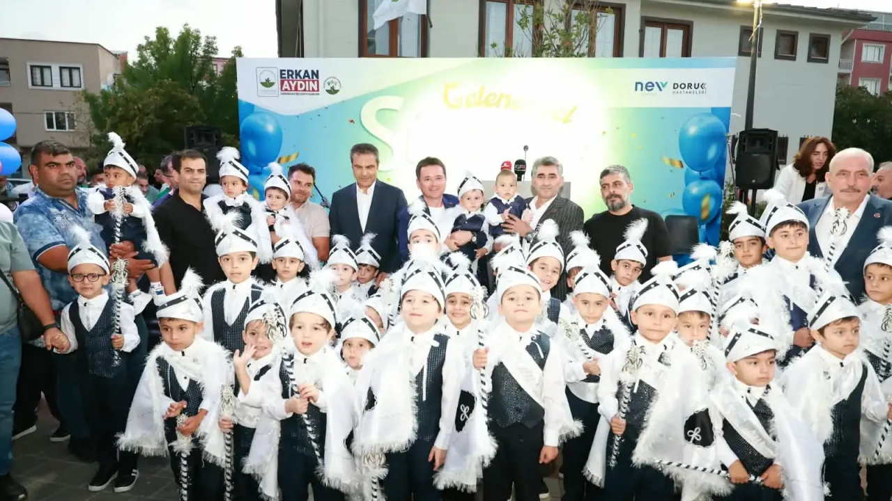 Osmangazi'de 200 çocuk sünnet şöleninde buluştu