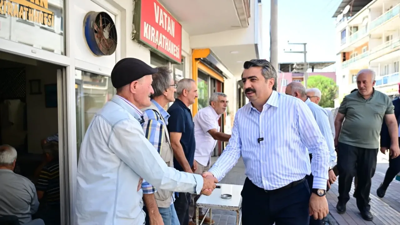 Bursa Yıldırım'da Başkan Yılmaz Zümrütevler esnafıyla buluştu