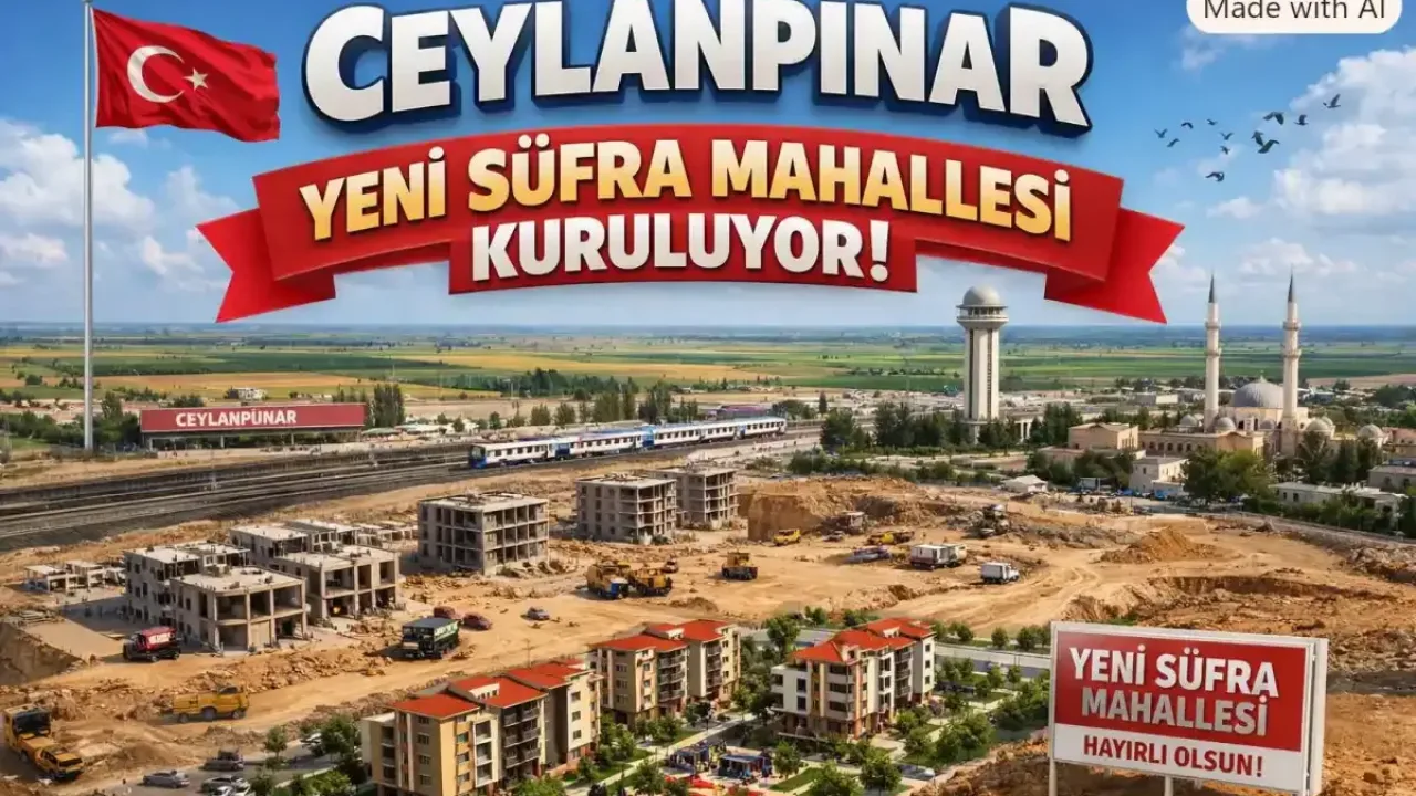 Ceylanpınar'da Yeni Mahalle