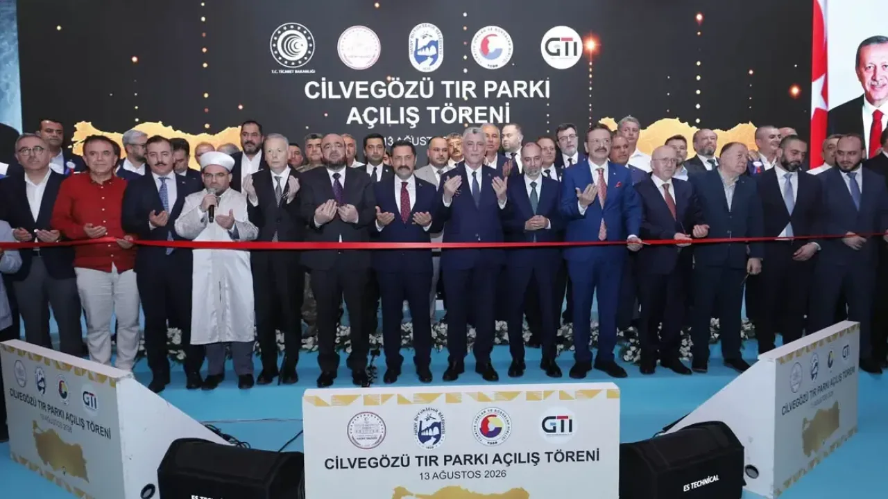 Cilvegözü TIR Parkı Hizmete Açıldı