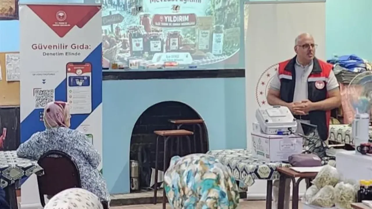 Cumalıkızık’taki gıda işletmelerine 'güvenilir gıda' eğitimi