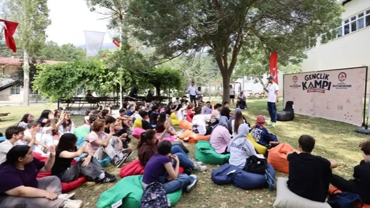 Cankurtaran'da gençler için eğlenceli ve öğretici kamp sezonu