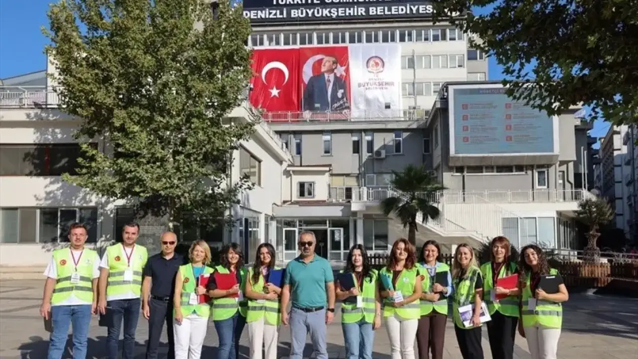 Denizli'de sosyo-ekonomik veriler için saha çalışması