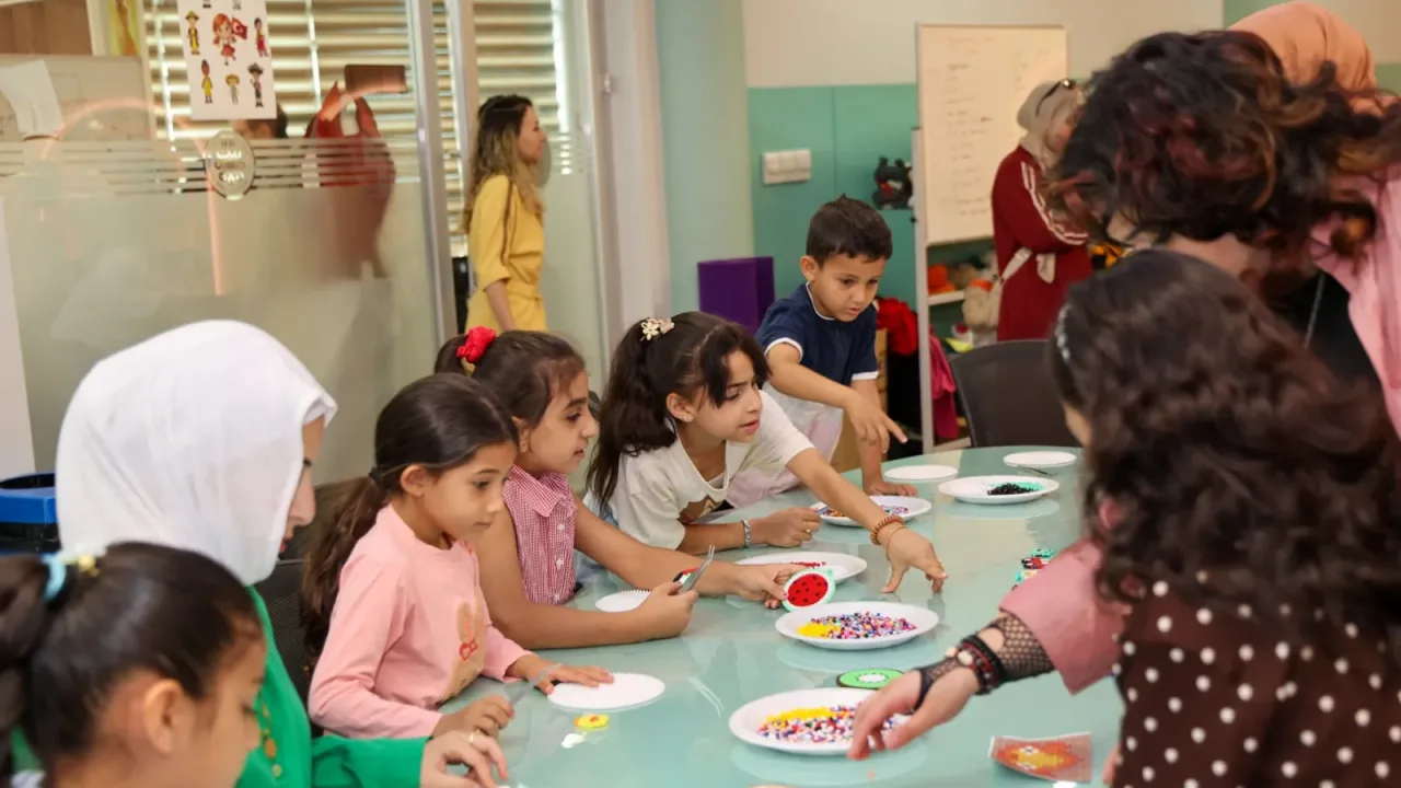 Filistinli çocuklar Konya’da moral buldu