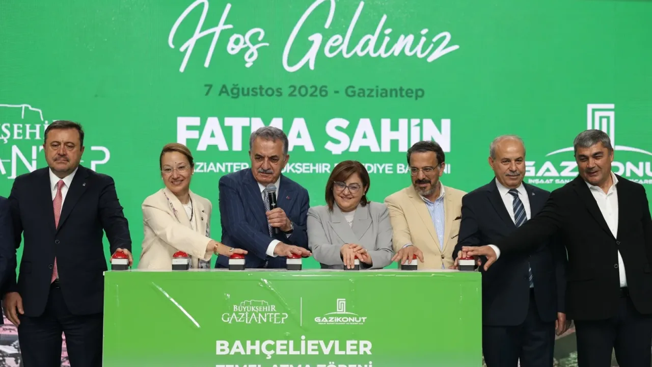 Gaziantep’te bin konut için anahtar teslimi yapıldı... 5 bin