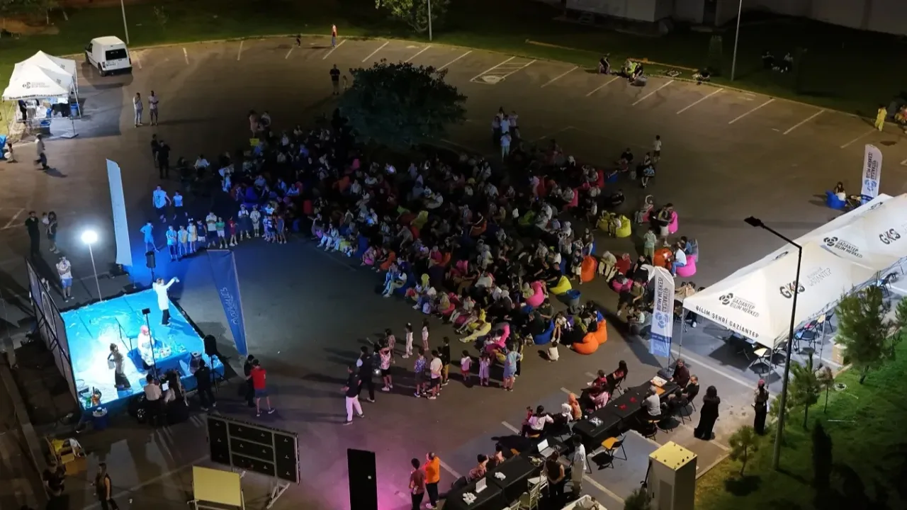 Gaziantep'te gökyüzü meraklıları ikinci kez buluştu