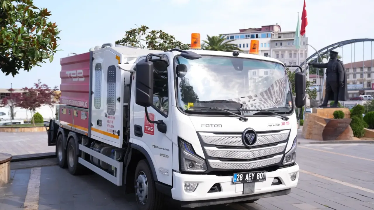 Giresun'a 9,5 milyon TL’lik yeni araç kazanımı