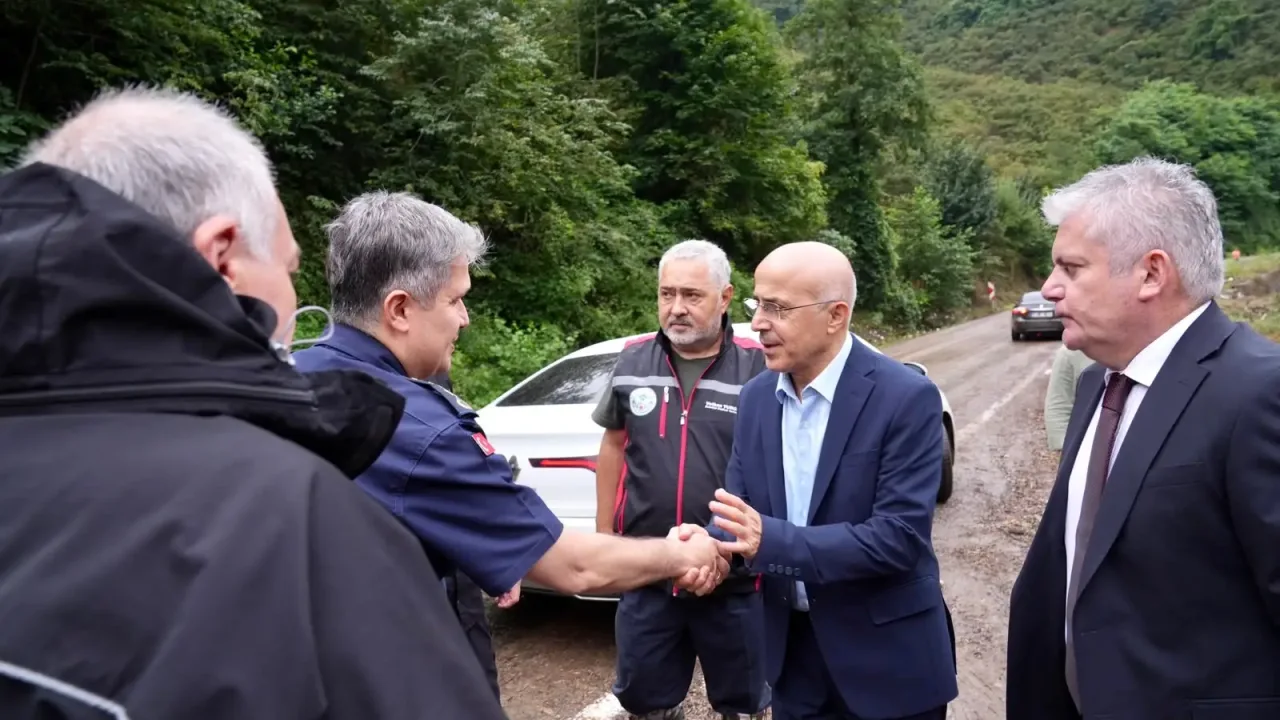 Giresun'da sel felaketinde seferber oldu