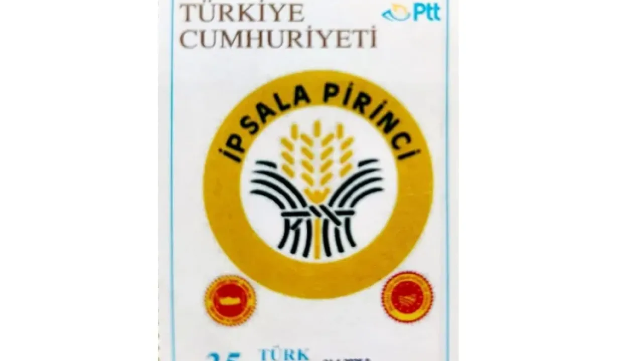 İpsala Pirinci posta pulunda