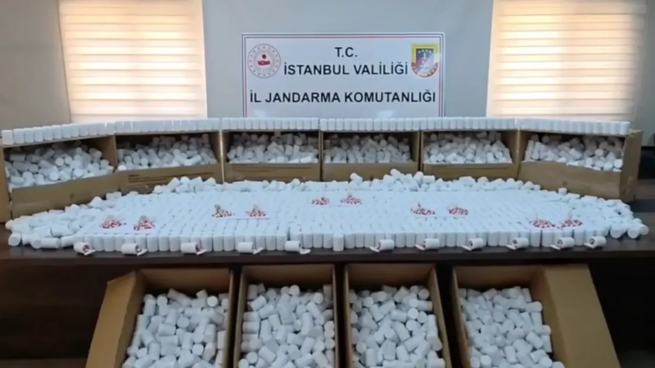 İstanbul'da 257 bin 850 uyuşturucu hap ele geçirildi