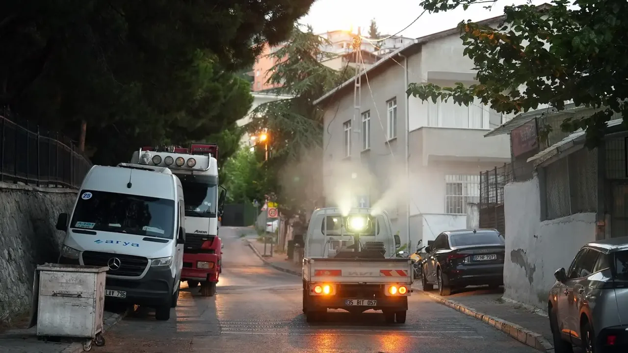 Maltepe'de İlaçlama