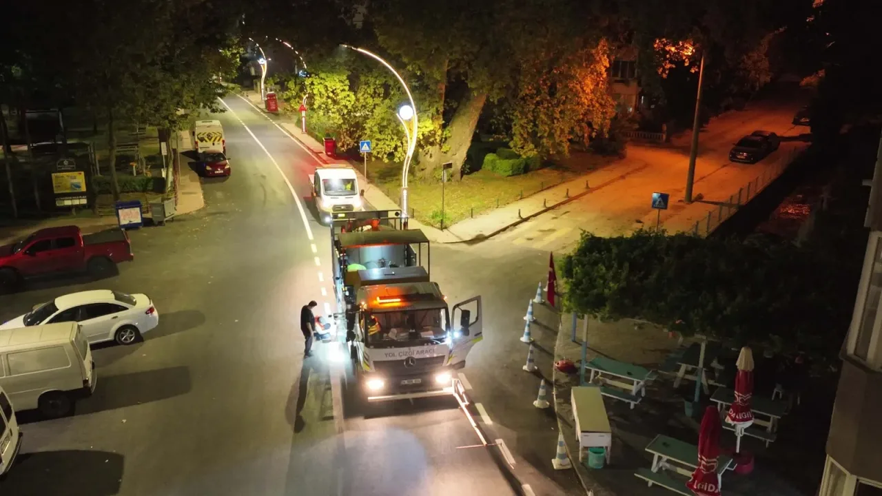 Karamürsel Plaj Yolu Caddesi yenilendi