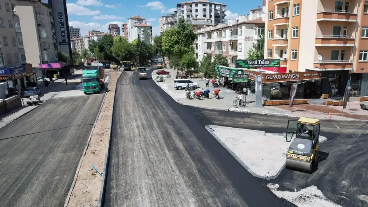 Talas'ta akıllı kavşak sistemiyle trafik düzenleniyor